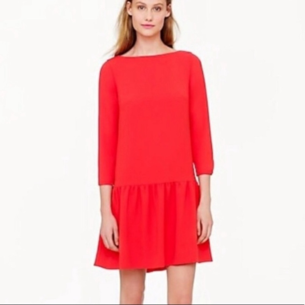 J. Crew Drop Waist Dress